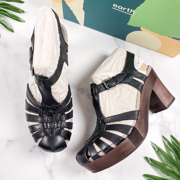 earth cerris platform sandal